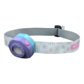 Ledlenser KIDLED4R RAINBOW - LED Podesiva punjiva dječja naglavna svjetiljka LED/280 mAh IPX4 40lm 18 h ljubičasta