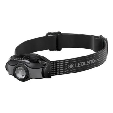 Ledlenser MH3 - LED naglavna svjetiljka s prigušivanjem LED/1xAA IP54 200 lm 35 h crna