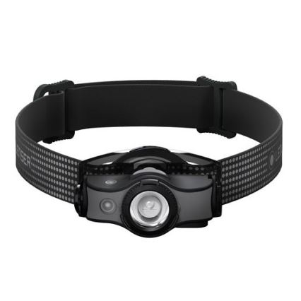 Ledlenser MH5 - LED Podesiva punjiva čelna svjetiljka LED/1xAA/750 mAh IP54 400 lm 35 h crna/siva