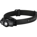 Ledlenser MH5 - LED Podesiva punjiva čelna svjetiljka LED/1xAA/750 mAh IP54 400 lm 35 h crna/siva