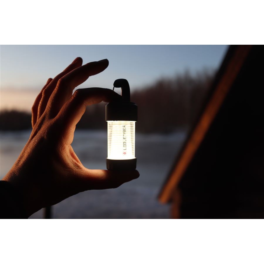 Ledlenser ML4 WARM LIGHT - punjiva LED svjetiljka za kampiranje s podesivom svjetlinom, 1xAA/750 mAh, IP66, 300 lm