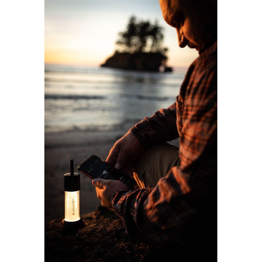 Ledlenser ML6 CONNECT WARM LIGHT - LED punjiva svjetiljka s regulacijom svjetline LED/3000 mAh IP66 750 lm + daljinski upravljač