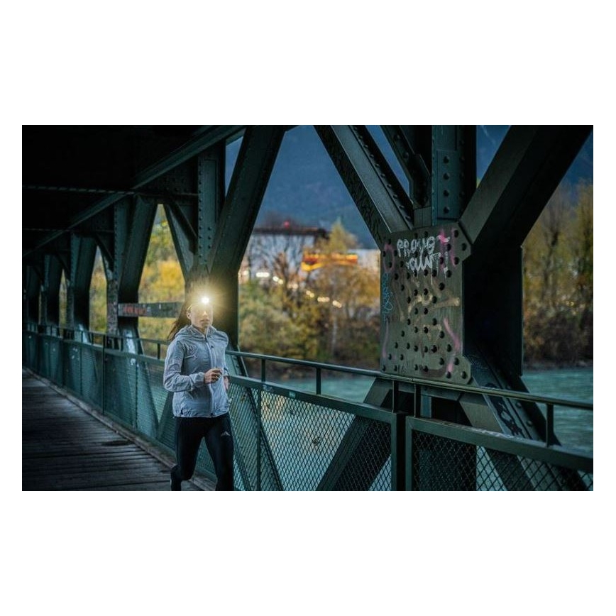 Ledlenser NEO1R - podesiva punjiva LED čelna svjetiljka LED/730 mAh IP67 250 lm 15 h zelena