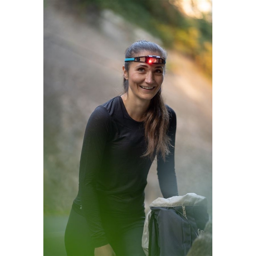 Ledlenser NEO1R - LED prigušiva punjiva čelna svjetiljka LED/730 mAh IP67 250 lm 15 h plava