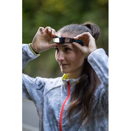 Ledlenser NEO1R - LED prigušiva punjiva čelna svjetiljka LED/730 mAh IP67 250 lm 15 h plava