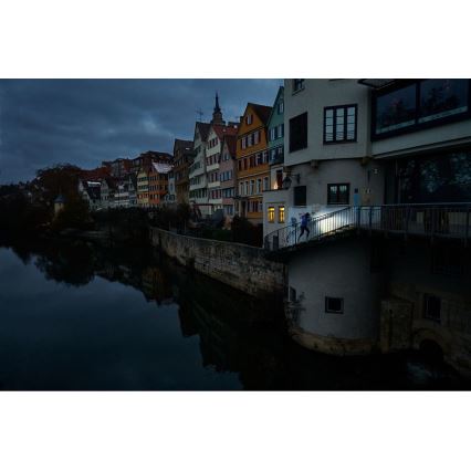 Ledlenser NEO3 - LED čelna svjetiljka s podesivom svjetlinom LED/3xAAA IP54 400 lm 20 h crna/bijela