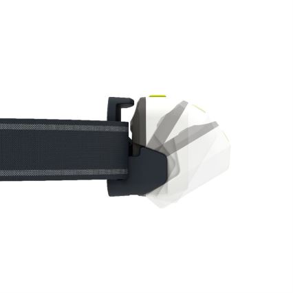 Ledlenser NEO3 - LED čelna svjetiljka s podesivom svjetlinom LED/3xAAA IP54 400 lm 20 h crna/bijela