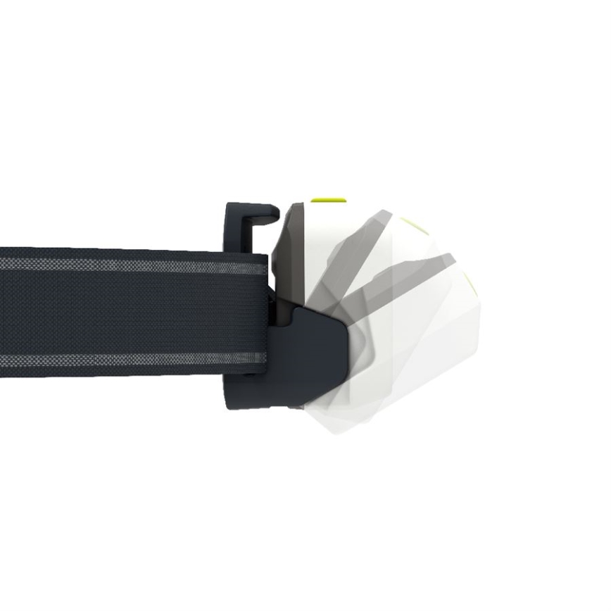 Ledlenser NEO3 - LED čelna svjetiljka s podesivom svjetlinom LED/3xAAA IP54 400 lm 20 h crna/bijela