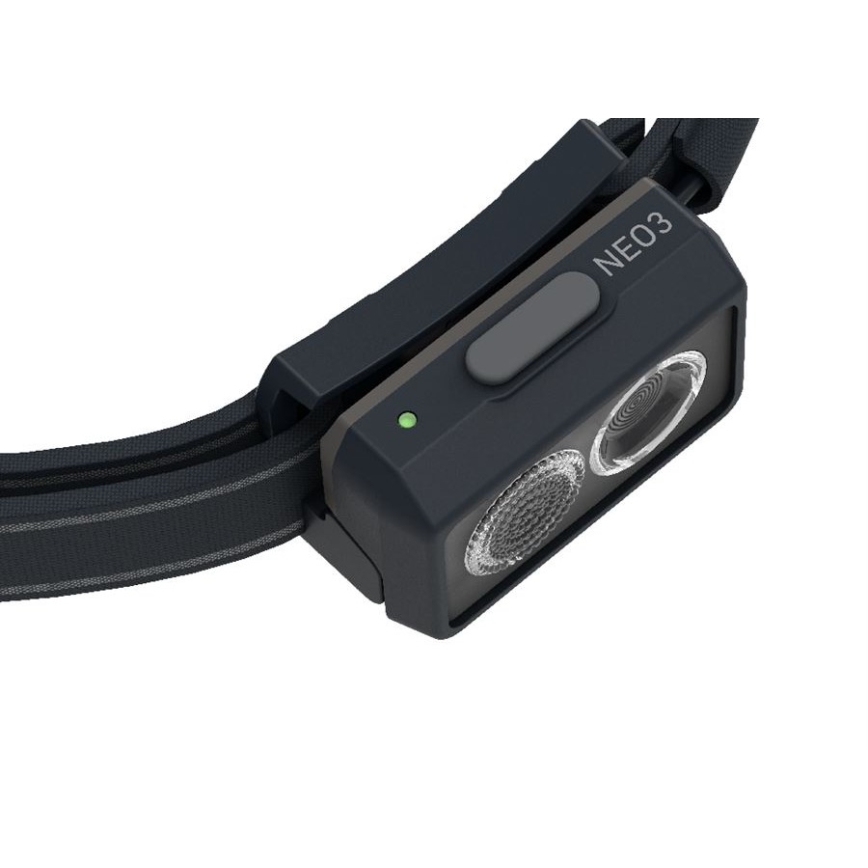 Ledlenser NEO3 - LED naglavna svjetiljka s prigušavanjem LED/3xAAA IP54 400 lm 20 h crna