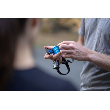 Ledlenser NEO3 - prigušiva LED čelna svjetiljka LED/3xAAA IP54 400 lm 20 h plava