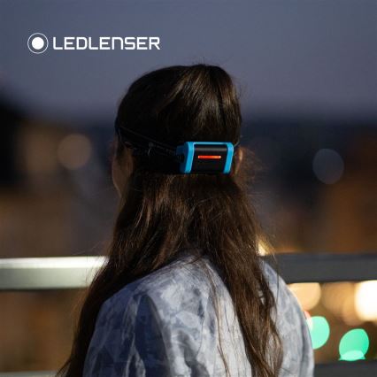 Ledlenser NEO3 - prigušiva LED čelna svjetiljka LED/3xAAA IP54 400 lm 20 h plava