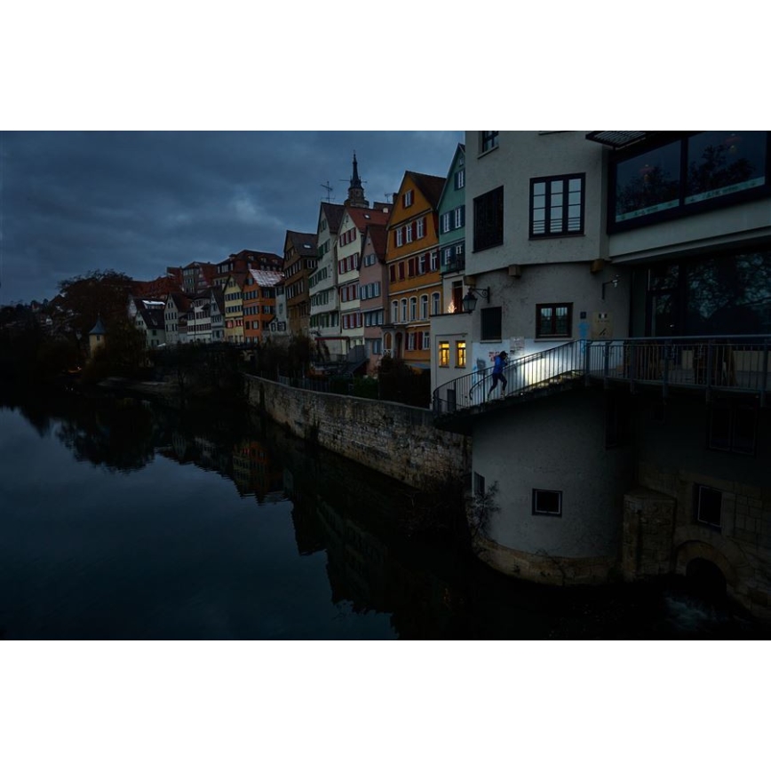 Ledlenser NEO3 - prigušiva LED čelna svjetiljka LED/3xAAA IP54 400 lm 20 h plava