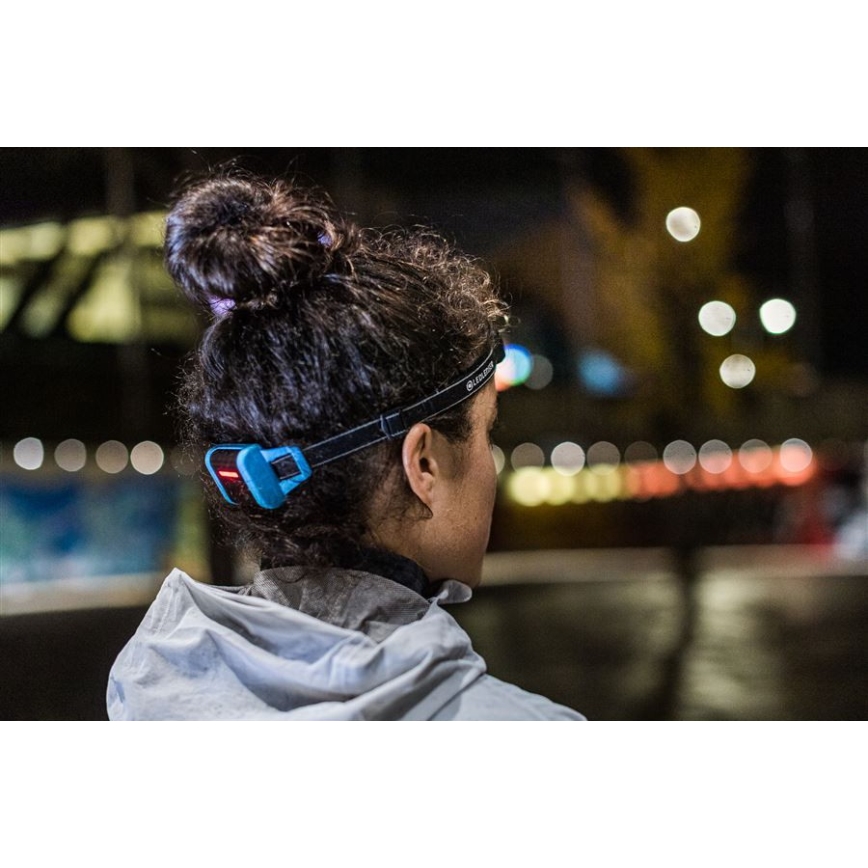 Ledlenser NEO5R - LED podesiva punjiva čelna svjetiljka LED/1800 mAh IP54 600 lm 35 h plava