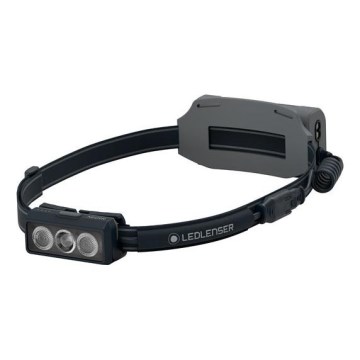 Ledlenser NEO9R - LED podesiva punjiva čelovka LED/5000 mAh IP54 1200 lm 120 h crna/siva
