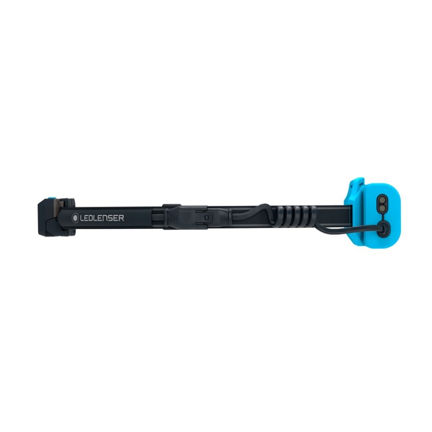 Ledlenser NEO9R - punjiva LED čelna svjetiljka s mogućnošću prigušivanja LED/5000 mAh IP54 1200 lm 120h crna/plava