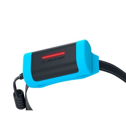 Ledlenser NEO9R - punjiva LED čelna svjetiljka s mogućnošću prigušivanja LED/5000 mAh IP54 1200 lm 120h crna/plava
