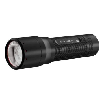 Ledlenser P7 - LED ručna svjetiljka s mogućnošću prigušivanja, LED/4xAAA, IP54, 450 lm, 25 h, crna
