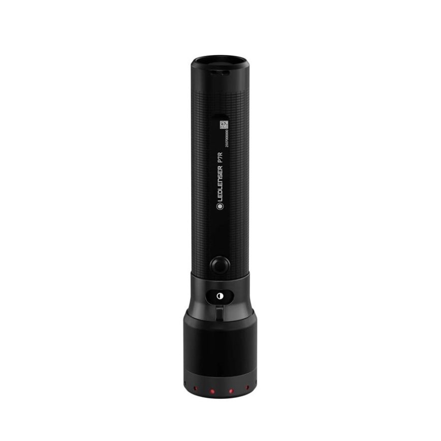 Ledlenser P7R - punjiva LED svjetiljka s podesivom svjetlinom LED/4600 mAh IP68 2000 lm 80 h crna