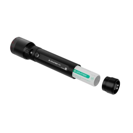 Ledlenser P7R - punjiva LED svjetiljka s podesivom svjetlinom LED/4600 mAh IP68 2000 lm 80 h crna