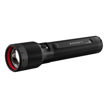 Ledlenser P7R - punjiva LED svjetiljka s podesivom svjetlinom LED/4600 mAh IP68 2000 lm 80 h crna