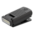 Ledlenser W1R - LED punjiva radna svjetiljka s mogućnošću podešavanja svjetline i kopčom LED/740 mAh IP54 220 lm
