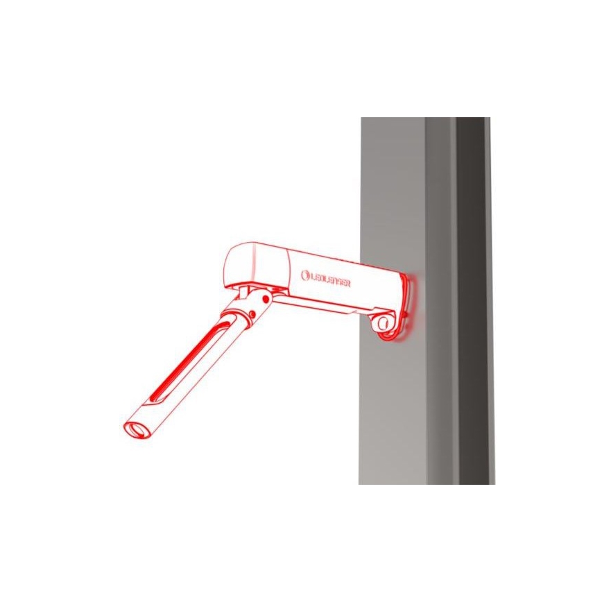Ledlenser W7R - prigušiva, punjiva radna LED svjetiljka LED/2500 mAh IP54 600 lm