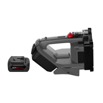 Ledlenser XP30R - LED svjetiljka s podesivom svjetlinom i punjiva LED/5000 mAh IP54 32000 lm 16 h siva