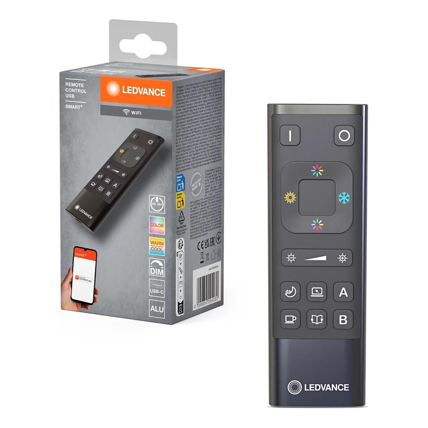 Ledvance - Daljinski upravljač SMART+ Wi-Fi crna