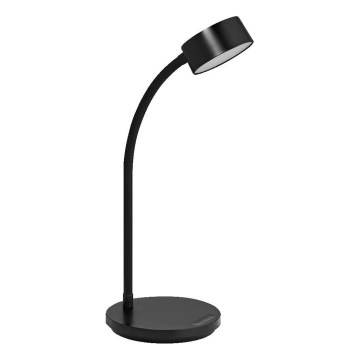 Ledvance - LED dimabilna dodirna stolna lampa OFFICE LED/4,8W/5V 3000-6500K crna