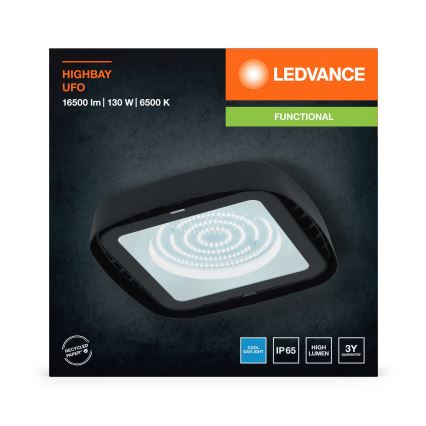 Ledvance - LED Industrijska stropna svjetiljka HIGHBAY LED/130W/230V IP65 6500K