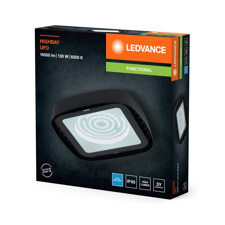 Ledvance - LED Industrijska stropna svjetiljka HIGHBAY LED/130W/230V IP65 6500K