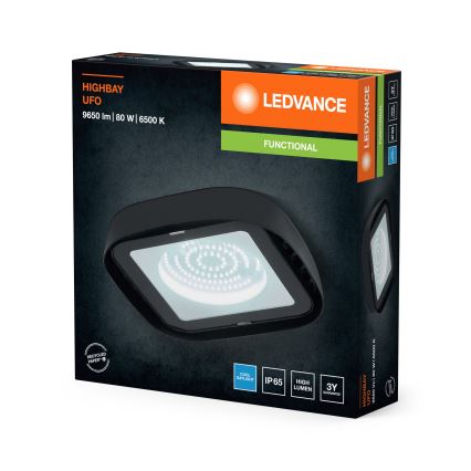 Ledvance - LED Industrijska stropna svjetiljka HIGHBAY LED/80W/230V IP65 6500K