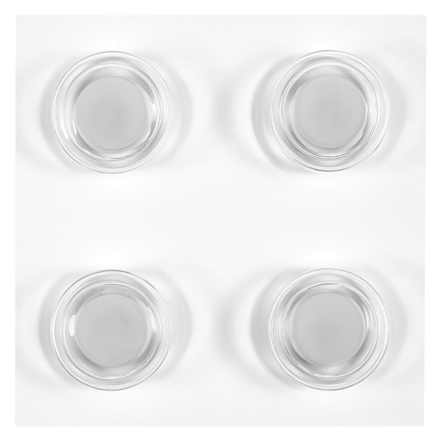 Ledvance - LED Stropna kupaonska svjetiljka ORBIS FLAME 4xLED/5,5W/230V 3000/4000K IP44 bijela