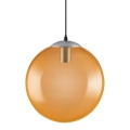 Ledvance - LED Luster na sajli BUBBLE 1xE27/8W/230V narančasta pr. 30 cm