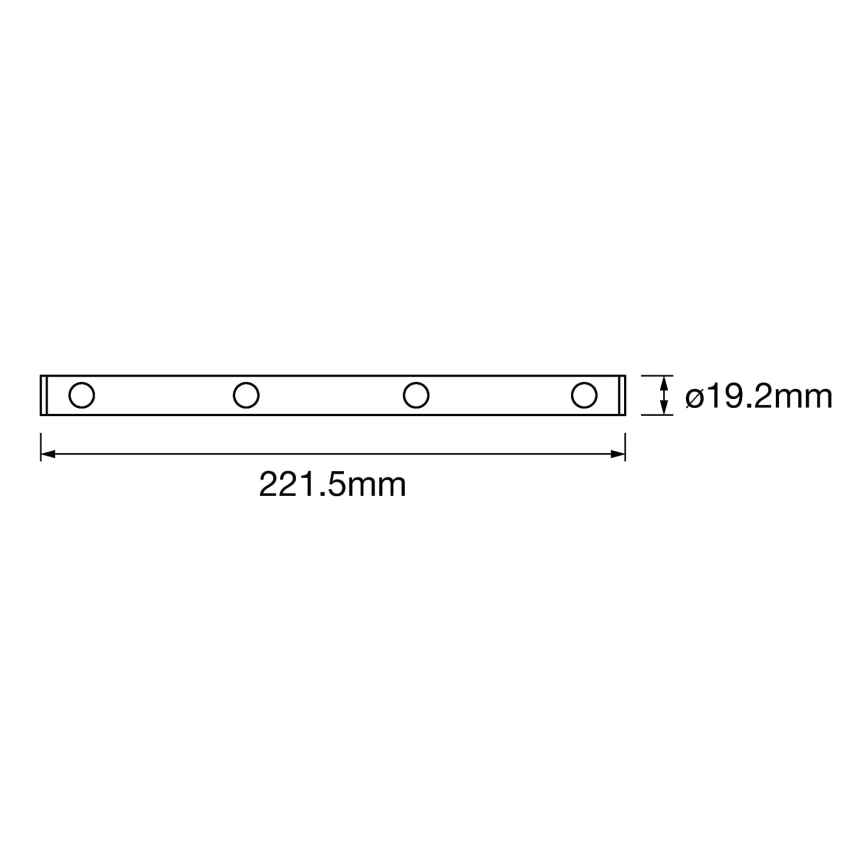 Ledvance - LED Orijentacijska svjetiljka LUMISTIXX LED/0,6W/4,5V