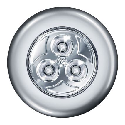 Ledvance - LED Orijentacijska svjetiljka na dodir DOT-IT LED/0,2W/3xAAA