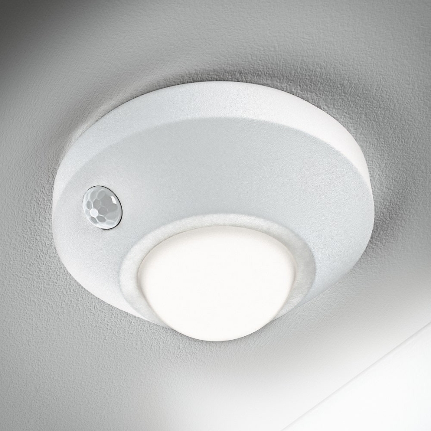 Ledvance - LED orijentacijsko svjetlo sa senzorom NIGHTLUX LED/1,7W/3xAA 4000K