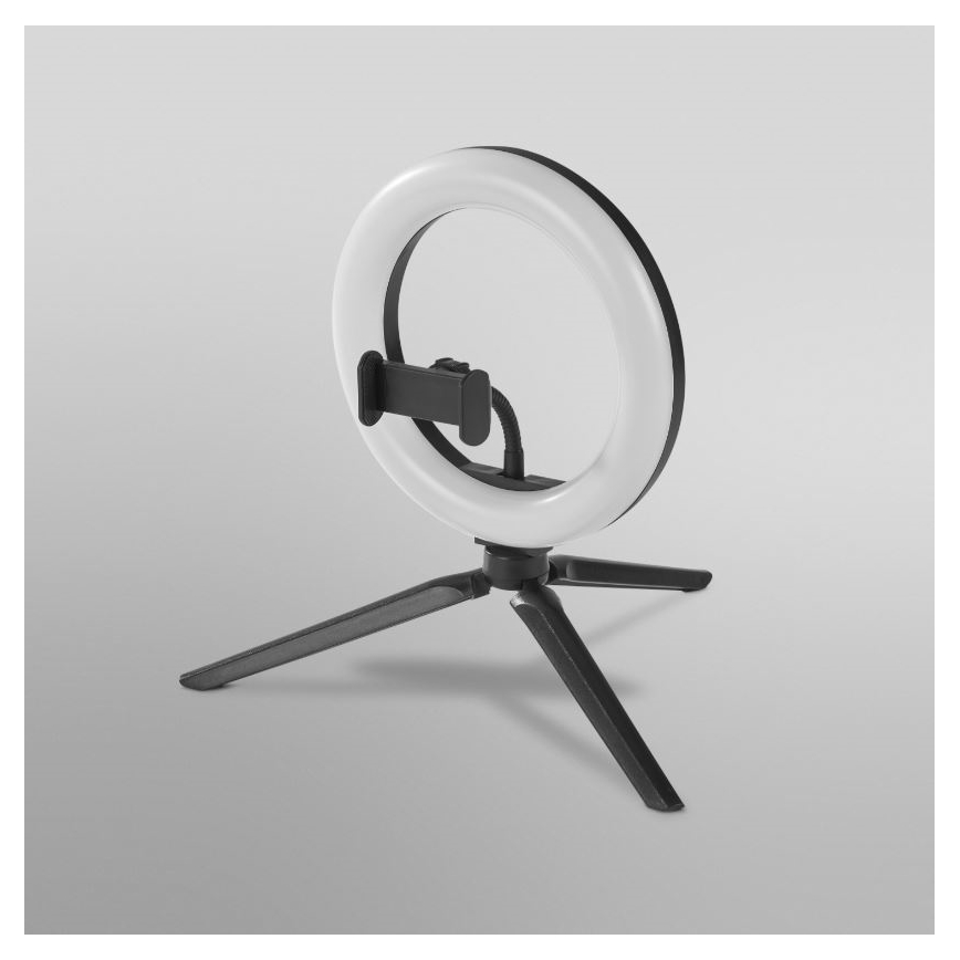 Ledvance - LED stolna lampa s prigušivanjem, postoljem i držačem za vloganje LED/5,5W/USB 3000/4000/6500K