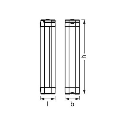 Ledvance - LED Prigušiva orijentacijska svjetiljka LINEAR LED/6,9W/5V 2200 mAh IP54