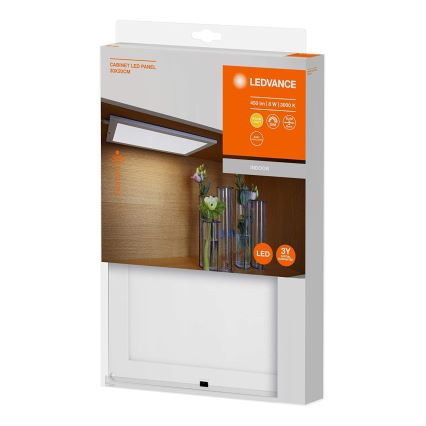 Ledvance - LED Prigušiva podelementna svjetiljka sa senzorom CABINET LED/8W/230V 3000K