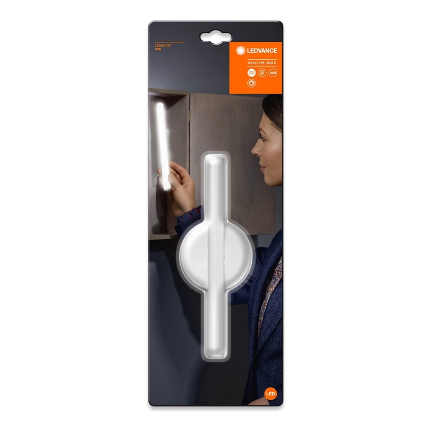 Ledvance - LED Prigušiva rasvjeta za ogledalo LEDSTIXX LED/2W/Li-Ion 800 mAh IP44 CRI 90