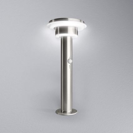 Ledvance - LED Prigušiva solarna lampa sa senzorom CIRCLE LED/6W/3,2V 2200 mAh IP44
