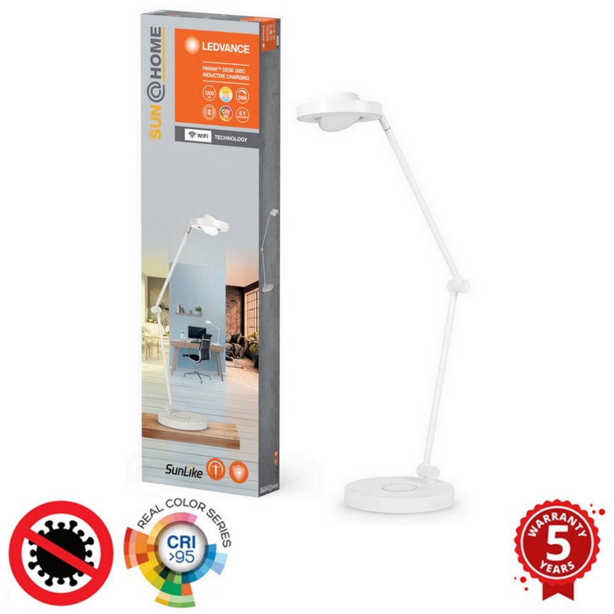 Ledvance - LED Prigušiva stolna lampa na dodir SUN@HOME LED/20W/230V 2200-5000K CRI 95 Wi-Fi