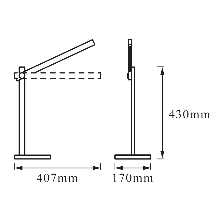 Ledvance - LED Prigušiva stolna lampa PANAN LED/7W/230V