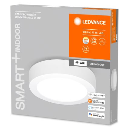 Ledvance - LED Prigušiva stropna svjetiljka SMART+ ORBIS LED/12W/230V 3000-6500K Wi-Fi