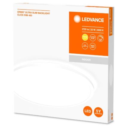 Ledvance - LED Prigušiva stropna svjetiljka ORBIS LED/22W/230V bijela