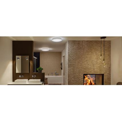Ledvance - LED Prigušiva stropna svjetiljka ORBIS LED/38W/230V + daljinsko upravljanje
