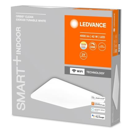 Ledvance - LED Prigušiva stropna svjetiljka SMART+ CLEAM LED/42W/230V 300-6500K Wi-Fi