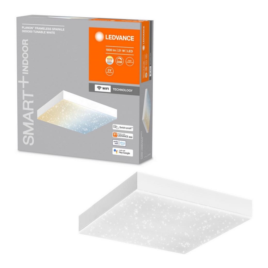 Ledvance - LED Prigušiva stropna svjetiljka SMART+ FRAMELESS LED/21W/230V 3000-6500K Wi-Fi