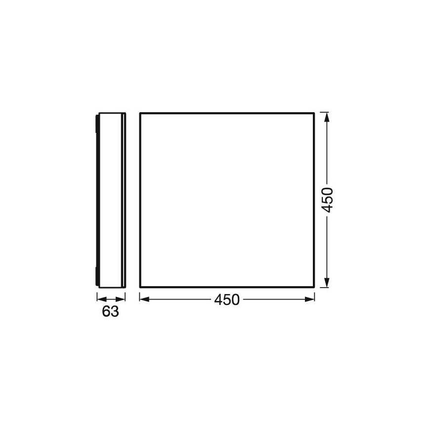 Ledvance -LED Prigušiva stropna svjetiljka SMART+ FRAMELESS LED/24,5W/230V 3000-6500K Wi-Fi